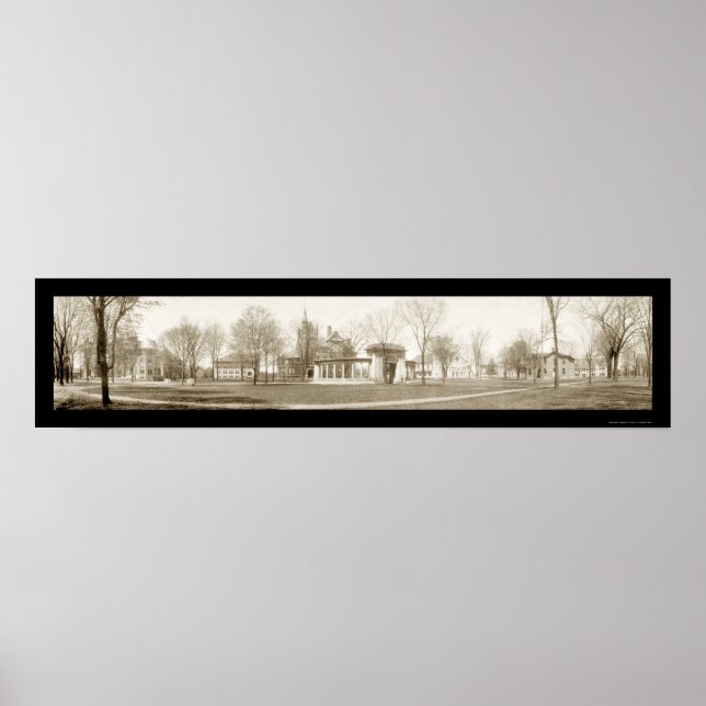 Oberlin Uni, Ohio Foto 1909 Poster (Vorne)