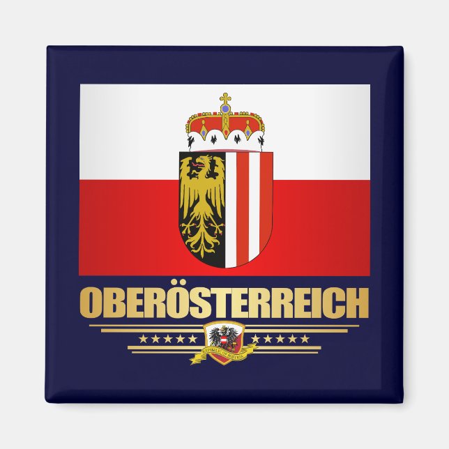 Oberosterreich (Oberösterreich) Magnet (Vorne)