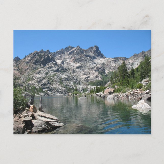 Obersardischer See & Sierra Buttes Postkarte (Vorderseite)