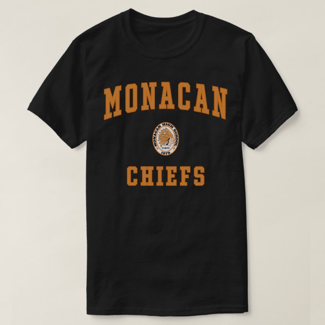 Oberschulchiefs von Monacan T-Shirt (Design vorne)