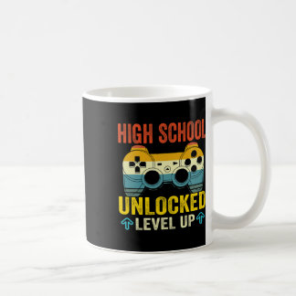 Oberschule freigeschaltet Level Up Byck Zur Schule Kaffeetasse