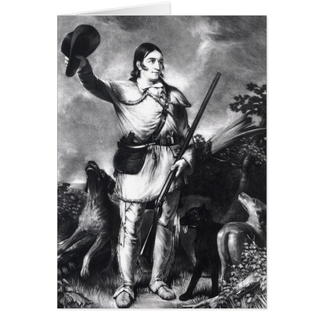 Oberst Davy Crockett (Vorne)