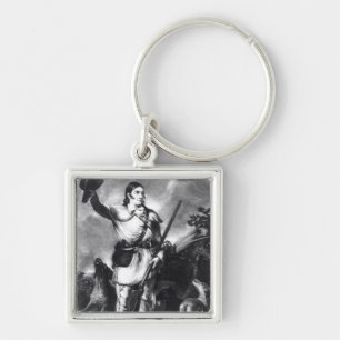 Oberst Davy Crockett Schlüsselanhänger