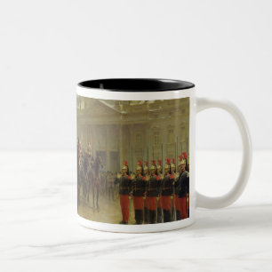Oberst de La Rochetulon Zweifarbige Tasse