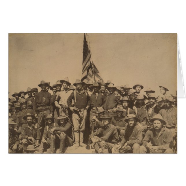 Oberst Roosevelt und sein Rough Riders (Vorderseite (Horizontal))
