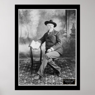 Oberst Wm F. Buffalo Bill Cody 1907 Poster