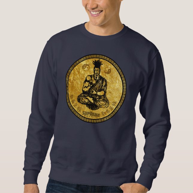 Oberste Abgabe-erstes buddhistisches Sweatshirt (Vorderseite)