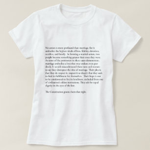 Oberster Gerichtshof Anthony Kennedy Homosexuelle  T-Shirt