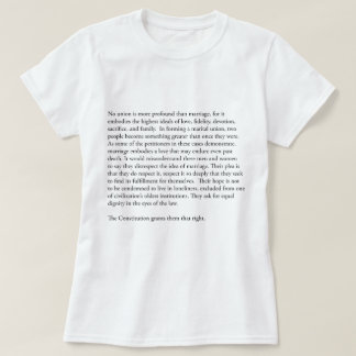 Oberster Gerichtshof Anthony Kennedy Homosexuelle  T-Shirt