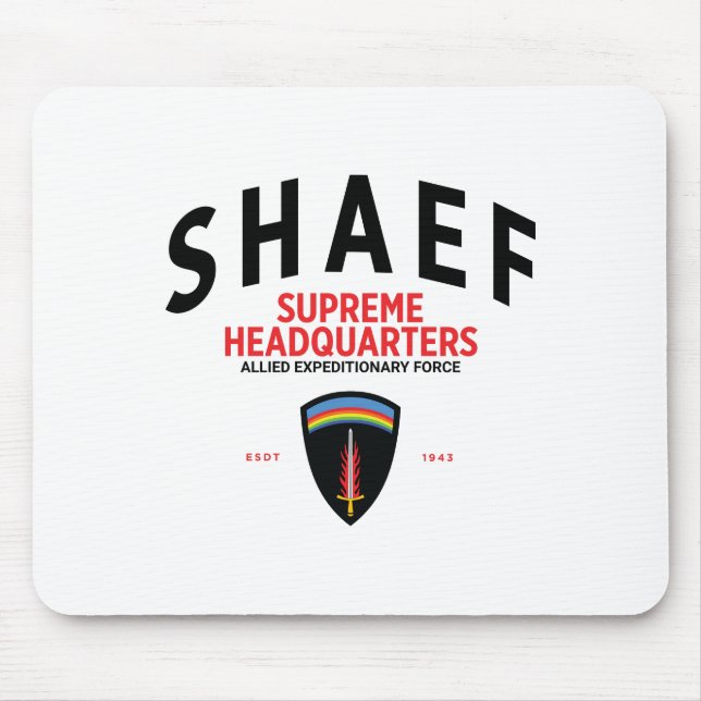 Oberster Hauptsitz von SHAEF Mousepad (Vorne)