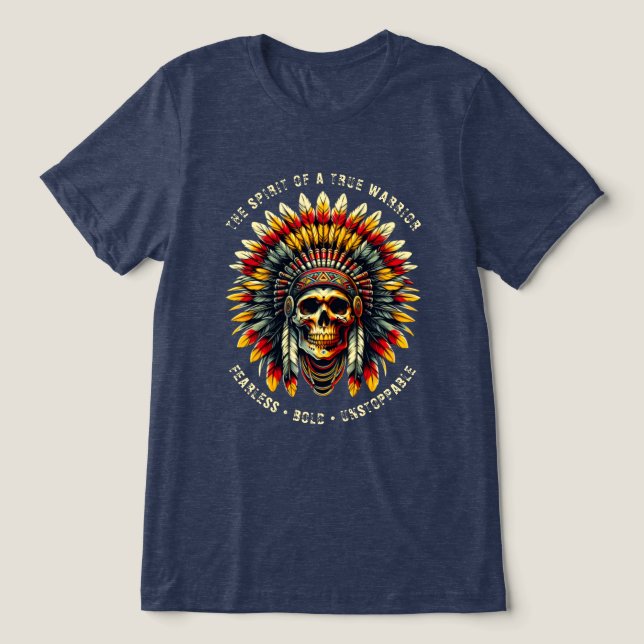 Oberster T - Shirt der Indianergemeinschaft (Design Vorderseite)