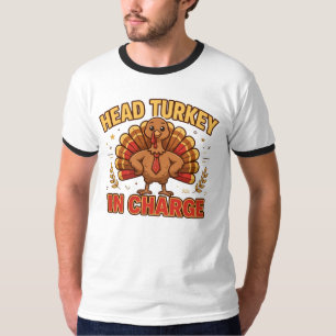 Oberster Truthahn im Amt Lustiger Chef T-Shirt