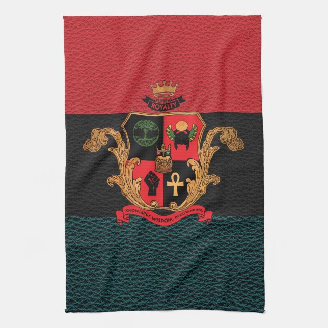Oberstes Abgabe-Adel-Wappen-Tuch (Pan-Tri) Küchentuch (Vertikal)