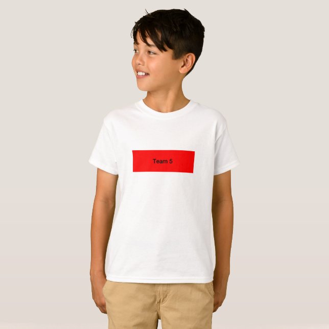 Oberstes Team 5 T-Shirt (Vorne ganz)