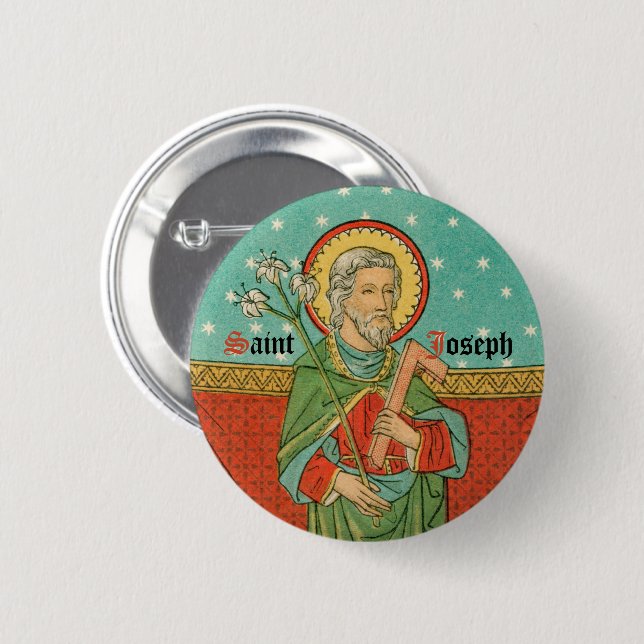 Obertorso von St. Joseph (Detail; VVP 09) Button (Vorne & Hinten)
