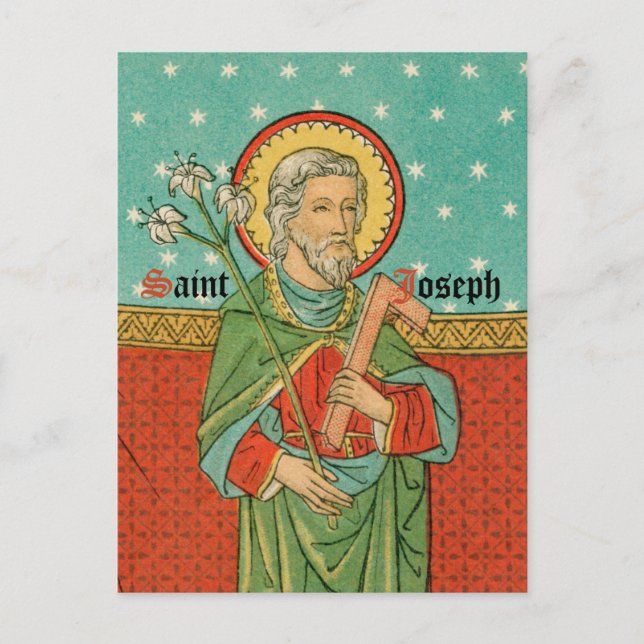 Obertorso von St. Joseph (Detail; VVP 09) Postkarte (Vorderseite)