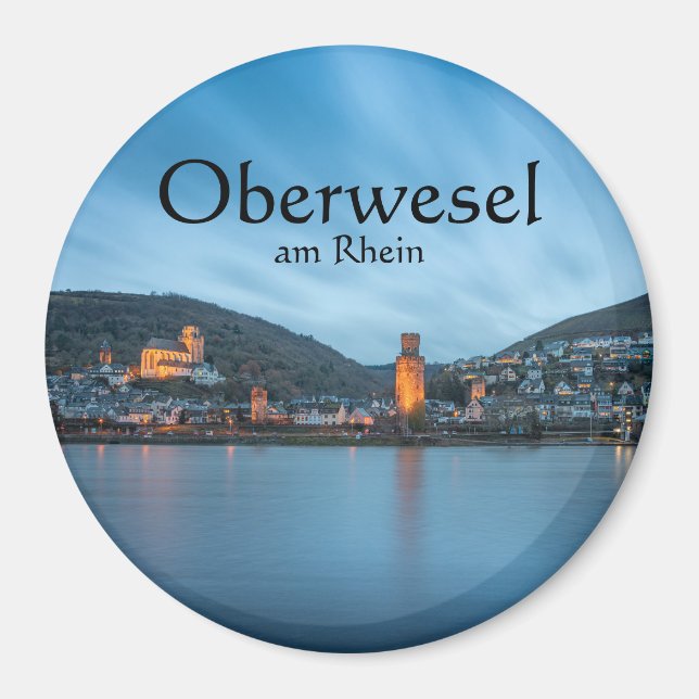 Oberwesel Souvenir Magnet (Vorne)