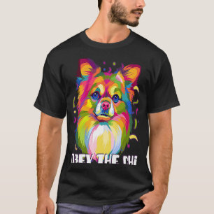 Obey Chi Chihuahua Animal Pun Chiwawa Animal m T-Shirt
