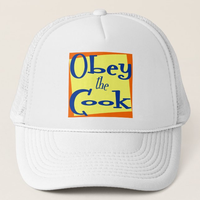 Obey Cuisine Cuisinière Dire Casquette (Devant)