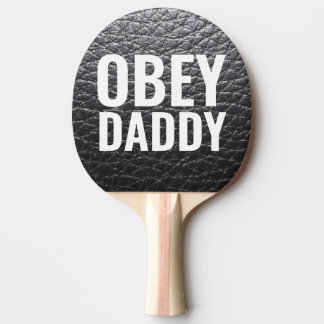 OBEY DADDY LEATHER-L00K TISCHTENNIS SCHLÄGER
