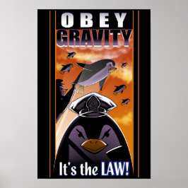 Obey Gravity Poster