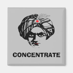 Obey Magician Face Magnet