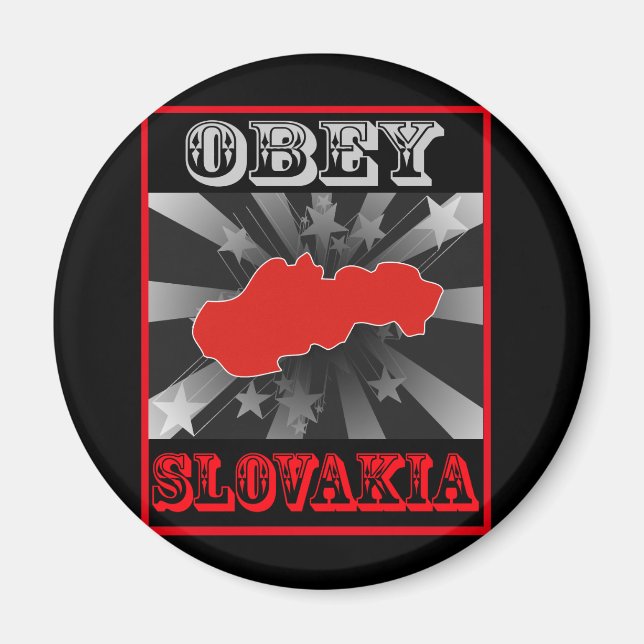 Obey Slovakia Magnet (Vorne)