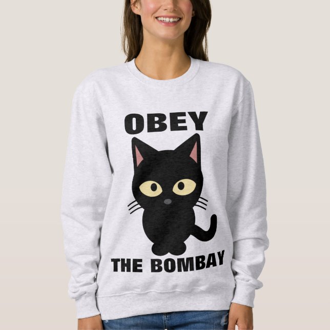 OBEY THE BOMBAY Chat T-shirts (Devant)