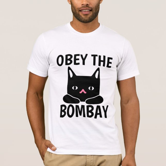 OBEY THE BOMBAY CHAT T-SHIRTS (Devant)