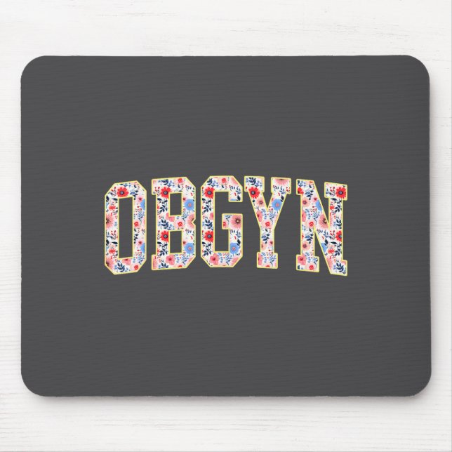 Obgyn - Labor And Delivery Nurse Ob-gyn Squad Rn N Mousepad (Vorne)