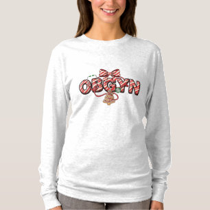 OBGYN Weihnachten Langarmshirt T-Shirt