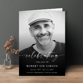 Obituary Order of Service Funeral Memorial Service Programm