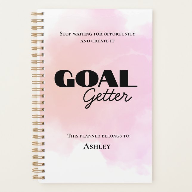 Objectif Getter Motivation Planner (Devant)