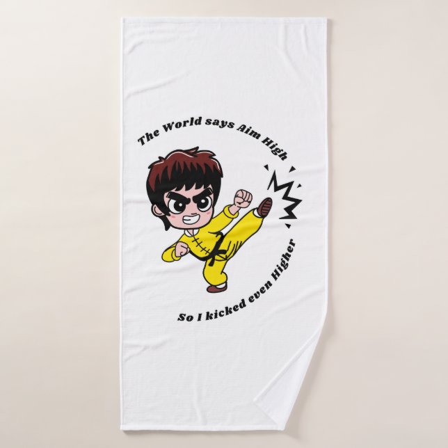 Objectif Motivation élevée (Serviette de bain)