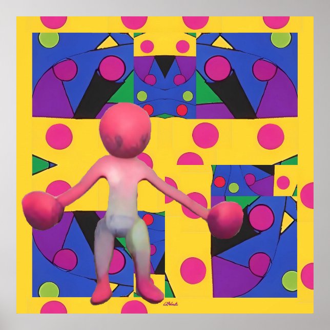 Objekte nicht Gegenstand Poster (Vorne)