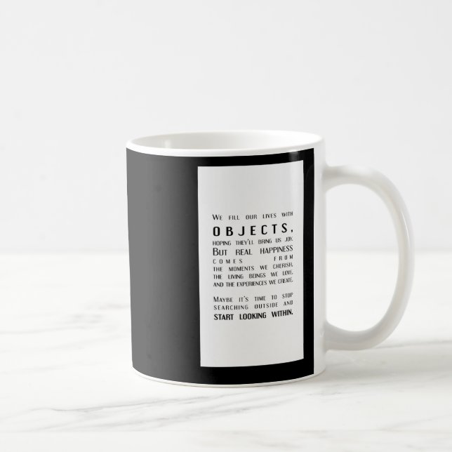 Objekte v.s. Inner Joke eine Verschiebung in der P Kaffeetasse (Rechts)
