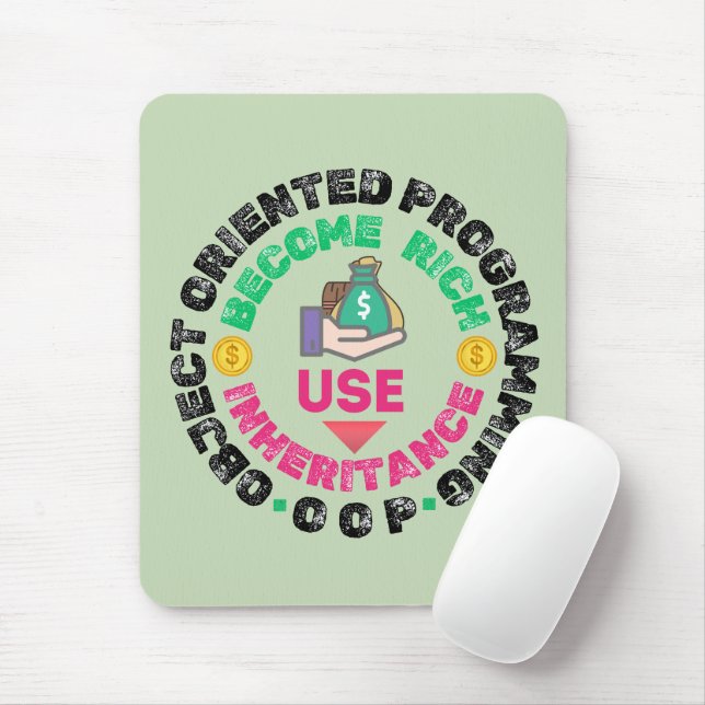 Objektorientierte Programmierung Vererbung Mousepad (Mit Mouse)