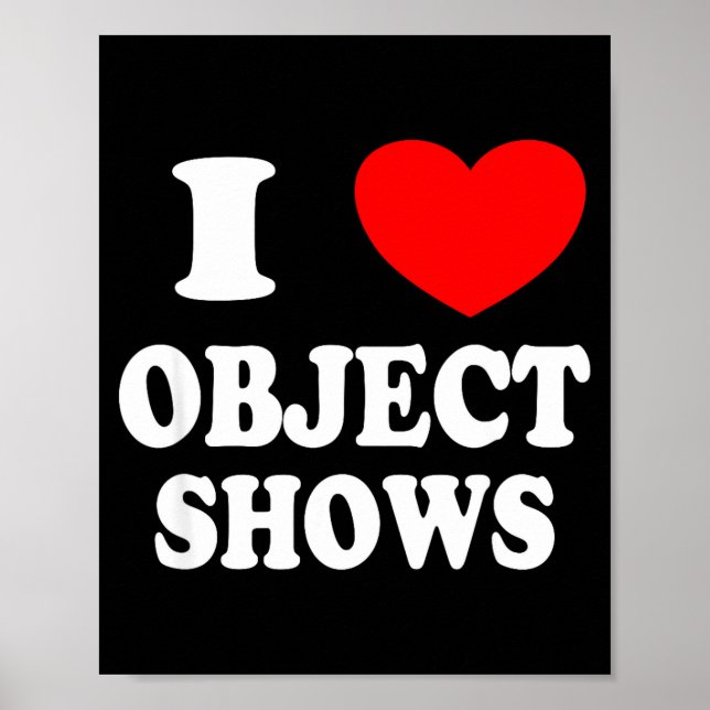 Objektshows _ lustige Liebesobjektshows Kinder Jun Poster (Vorne)