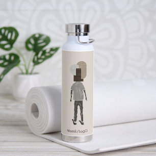 objet_15_ein Mann_1 Trinkflasche