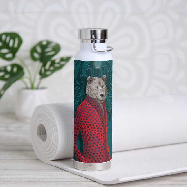 objet_18_un homme_2 trinkflasche (Yoga)