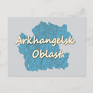 Oblast Archangelsk Feiertagspostkarte