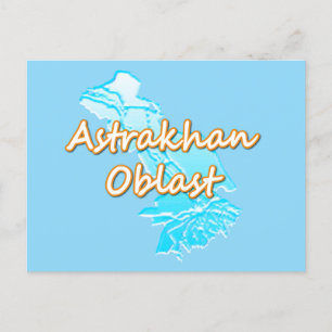 Oblast Astrachan Feiertagspostkarte