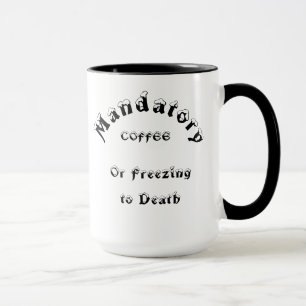 Obligatorische Hot Drink-Tasse Tasse