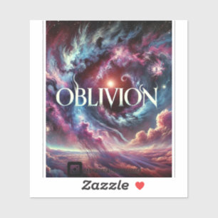 Oblivion Cosmic Aufkleber