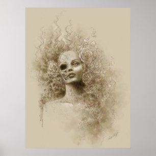 Oblivion Macabre Poster d'Art Imaginaire