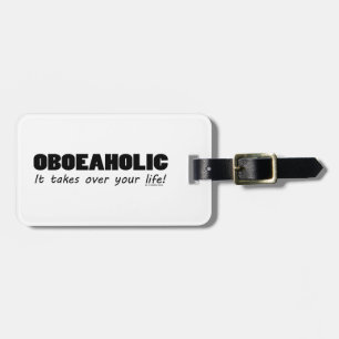 Oboaholisches Leben Gepäckanhänger