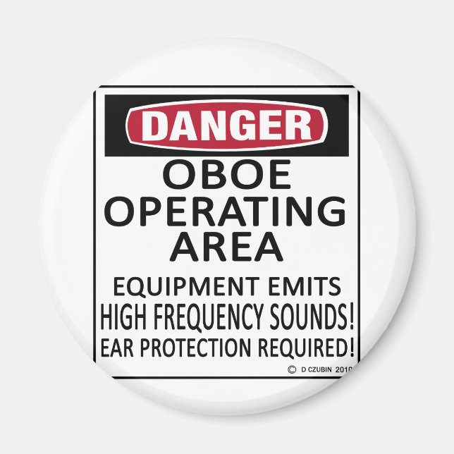 Oboe-Betriebsbereich Magnet (Vorne)