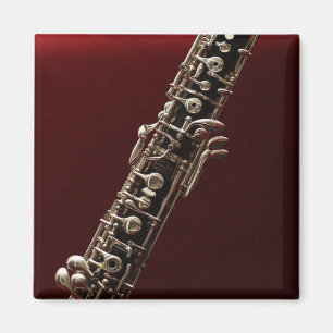 Oboe Closeup-Foto Magnet