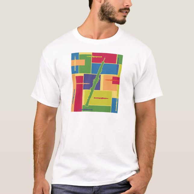 Oboe Colorblocks T-Shirt (Vorderseite)