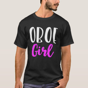 Oboe Girl Player Women Niedlich Oboist T-Shirt